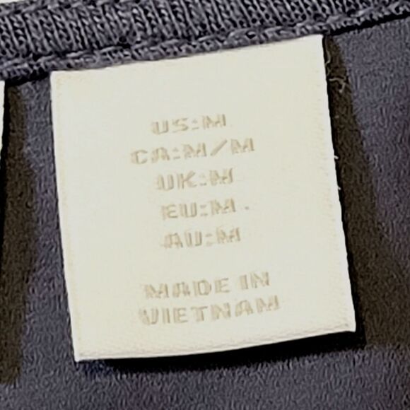 Catherine Malandrino Gray Linen Chiffon Flutter Back Sleeveless Blouse Size M - Picture 8 of 10